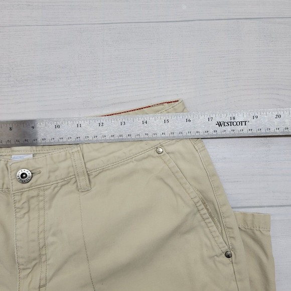 ❤️💙TOMMY HILFIGER💙❤️ Khaki Ankle Length Cropped Pants Size 10 Business Casual - Picture 6 of 9